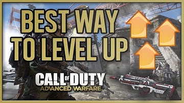AW: Best Way to "Level Up Fast" - Advanced Warfare Multiplayer Rank Tips Tricks
