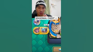 Clash Royale Seasonal Chest.. #clashroyale #fypシ