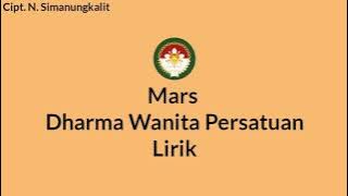 Mars Dharma Wanita Persatuan (Lirik)