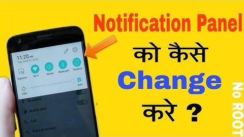 Galaxy J2 Change Notification Pannel Like NOUGAT OREO !! without root