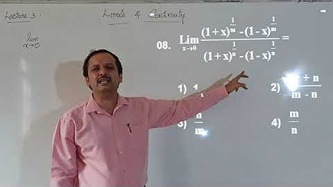 L-03|LIMITS & CONTINUITY | CET MATHEMATICS | BY SUMANTH SIR