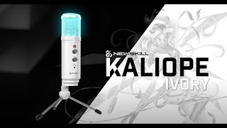 Newskill Kaliope Ivory - Llega Nuestro Primer Micrófono En Color Blanco