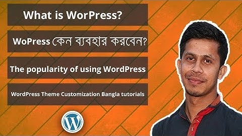 What is WordPress? | WordPress Theme Customization Bangla Tutorials