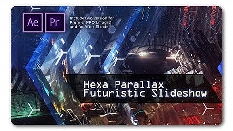 Videohive Hexa Parallax Futuristic Slideshow 27178657 Free
