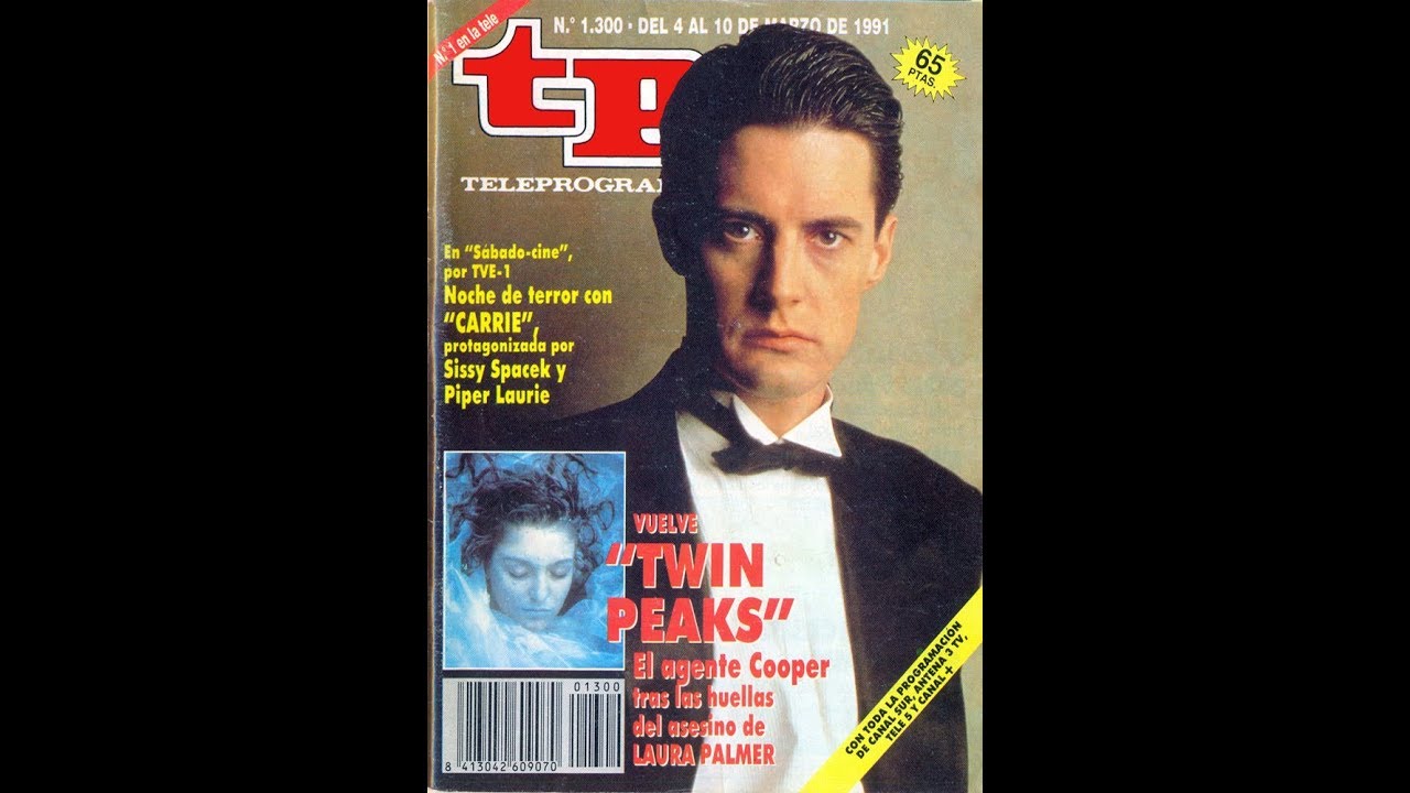 Hojeando la revista Teleprograma Nº1300 (Marzo 1991) Twin Peaks
