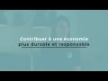 Contribuer  conomie plus durable et responsable bati orient