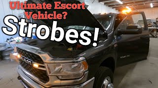 Making My Ram 3500 Into The Ultimate Pilot / Escort Vehicle!   Ram AUX Switches From Factory