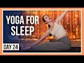 15 min Evening Yoga – Day #24 (WIND DOWN YOGA FLOW)