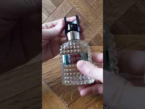 Распаковка парфюма-Valentino uomo аcgua.