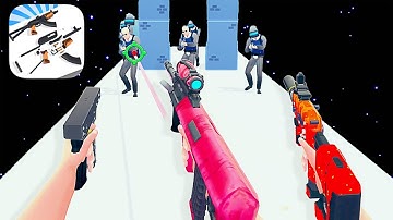 Gun Head Run ​- All Levels Gameplay Android,ios (Part 9)
