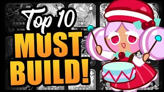 TOP 10! PVE Cookies you NEED to build! | Cookie Run Kingdom