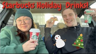 Starbucks Holiday Drinks &amp; Treats 2022!