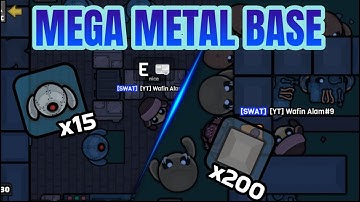 MEGA Metal base with HAL Bots! | Devast.io