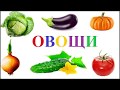 Для детей|Учим овощи на русском языке или For kids| Learn vegetables in Russian