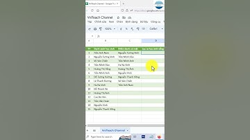 Cách sử dụng hàm Filter để lọc danh sách trong Google Sheets #shorts