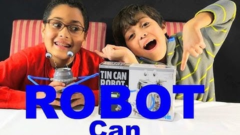 TIN CAN ROBOT // Toy Review