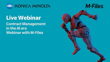 Contract Management in the AI era Webinar with M Files - Teaser Video