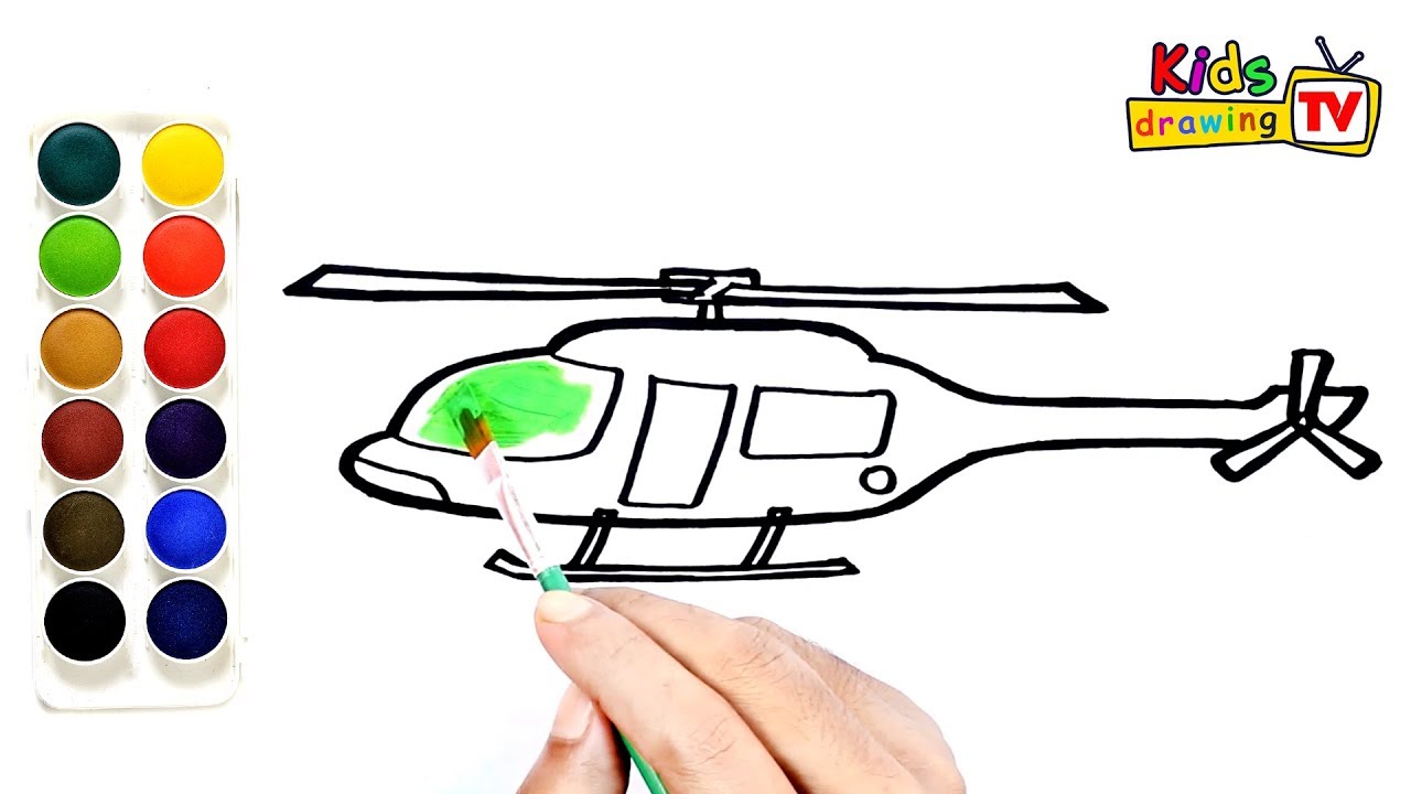 toy helicopter drawing