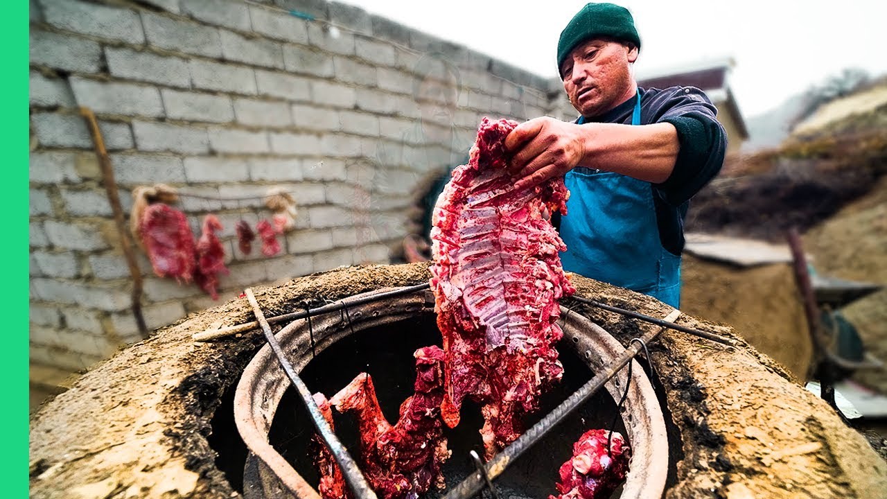 Mountain LAMB SAUNA in Uzbekistan! They drive hundreds of miles for this! | Best Ever Food Review Show