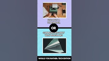 💻 Would You Rather? | Tech Edition! 🤖⚡ #Shorts #thisorthat #quiz #challenge