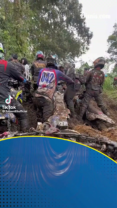 Touring Motor Trail Bikin Rusak Bunga Edelweis di Ranca Upas