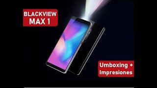 Blackview Max 1 ¡El celular Proyector! Unboxing en Peru