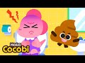 🚽Popó en el Inodoro | Aprender a ir al baño | Niños Canciones de Hábitos Saludables | Hola Cocobi