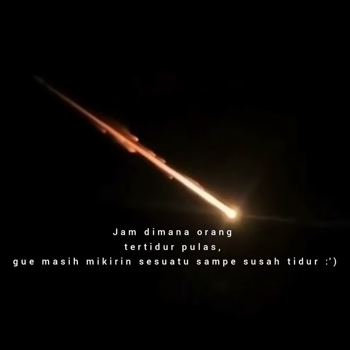 SUSAH TIDUR STORY WA INSOMNIA