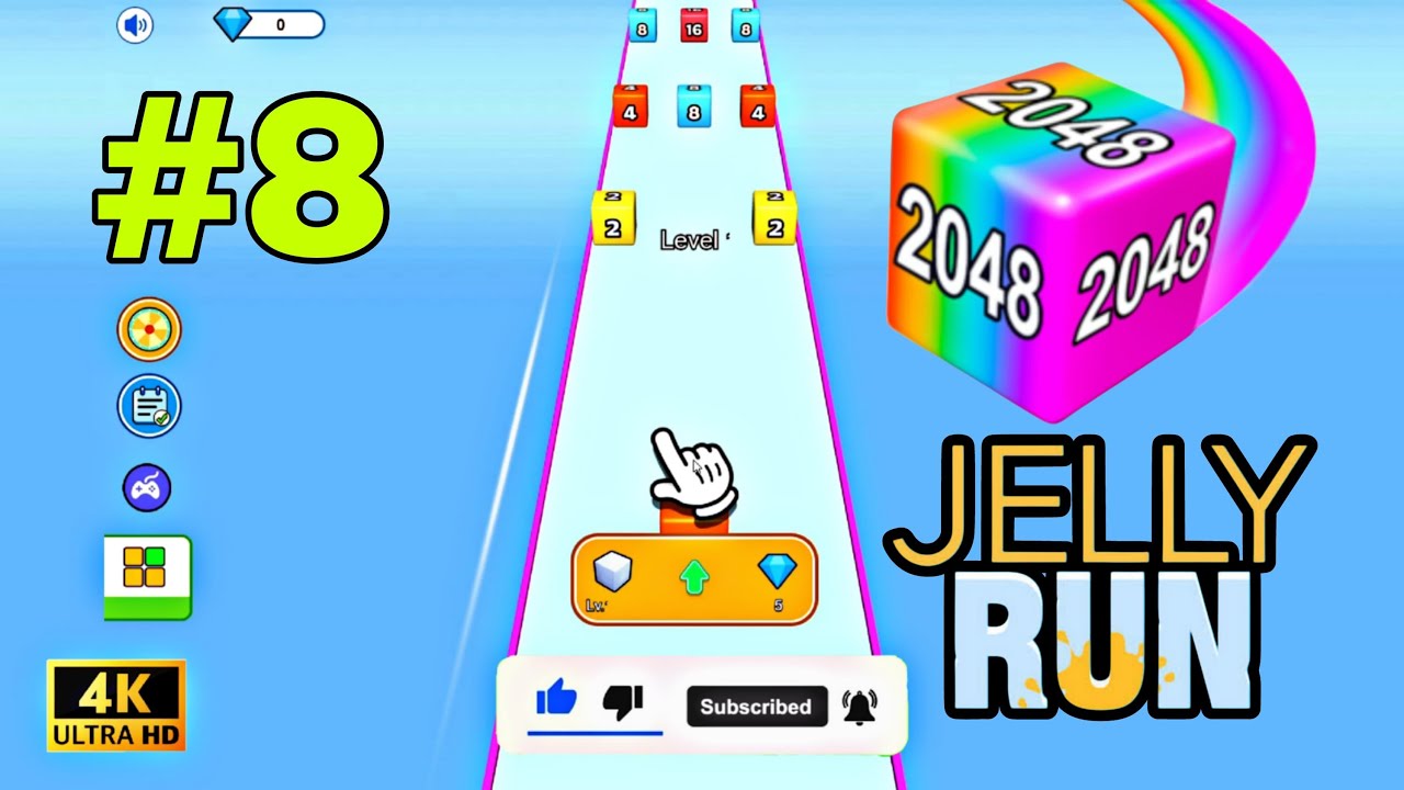 Jelly Run 2048 Play Now On GamePix 8 YouTube Jelly run 2048 play now on gamepix 8 youtube