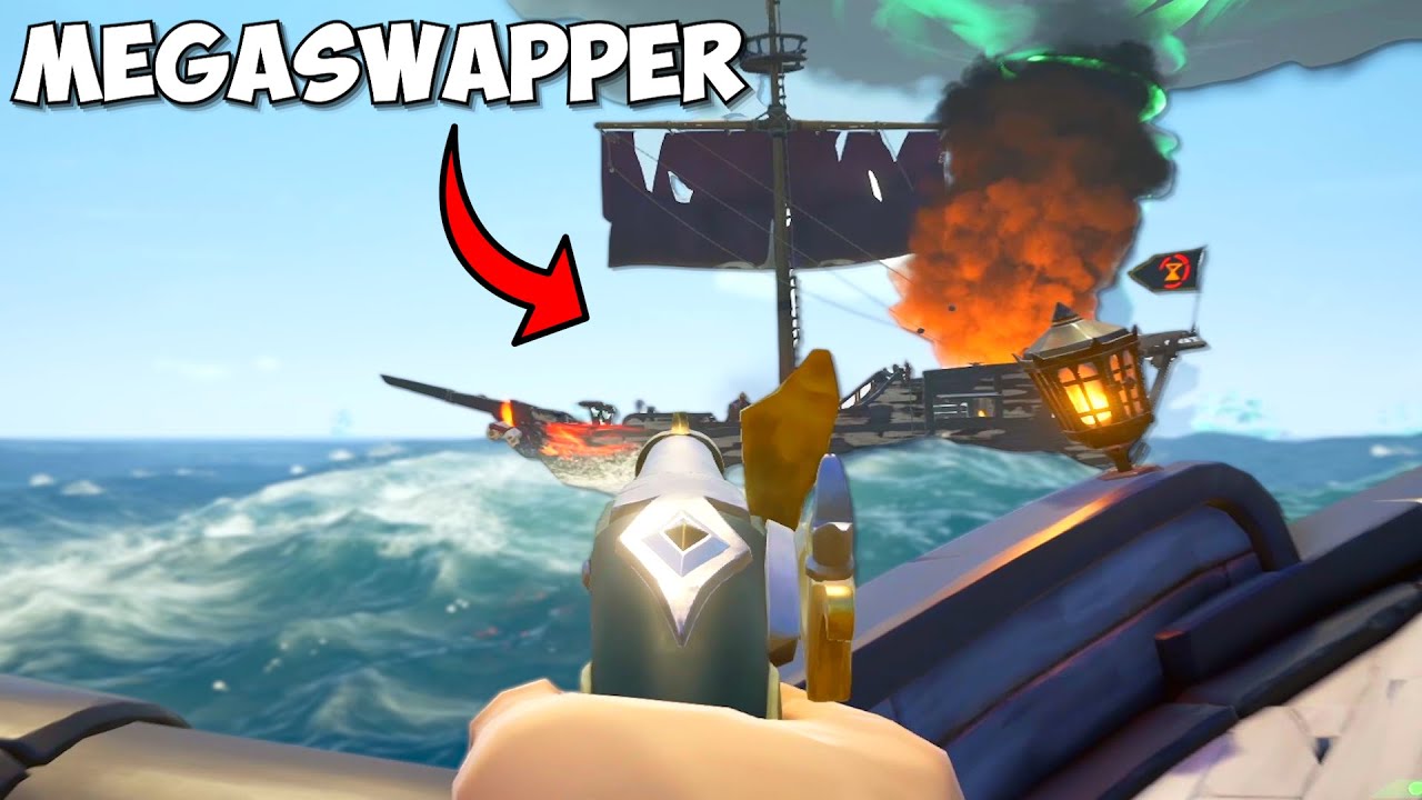 big ego cheater gives up and uses the sword 💀