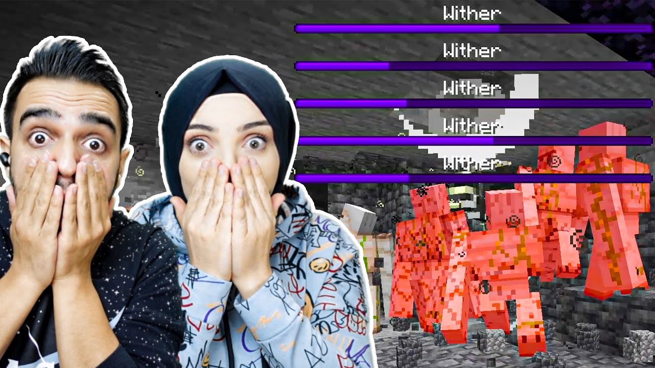 5 WİTHER VS 10 GOLEM DENEYİ 😱 MİNECRAFT 42.Bölüm