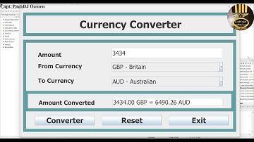 How to Create a Currency Converter in Eclipse using Java Programming Language - Full Tutorial