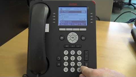 Adding a Contact on New Avaya Phones