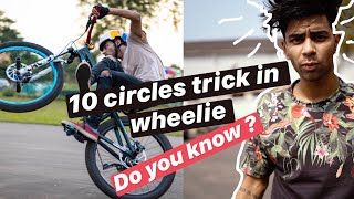 10 circle tricks in wheelie ! Do you know ? 🤔 by Abhishek singh 16,614 views 4 years ago 2 minutes, 48 seconds