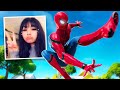 I Stream Sniped My Girlfriend with the SPIDERMAN SKIN on Fortnite! (SHE RAGED)