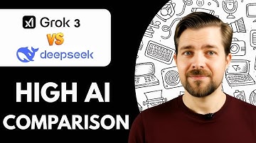 Grok 3 VS Deepseek R1  2025 (The Best New AI)