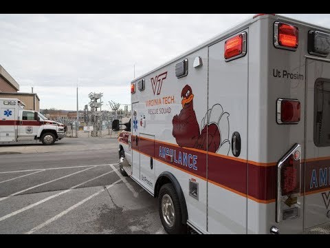 polytechnic institute of new york Virginia Tech Rescue Squad gets new ambulance