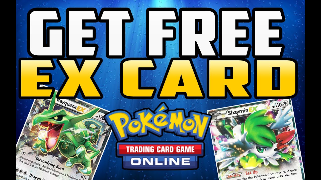 How to Get a Free EX Card in Pokemon TCG Online 