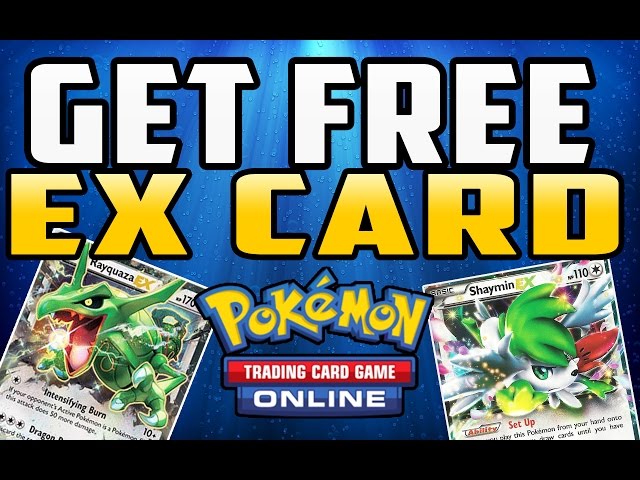 How to Get a Free EX Card in Pokemon TCG Online 