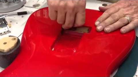 Trem King install on a strat Part 2