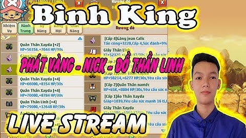 LIVE STREAM - Ngọc Rồng Online - Phát Vàng - Nick - Đồ Ae Cuối Tuần Vui Vẻ Nha