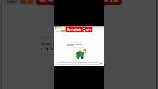 How To Create A Quiz Using Scratch Coding #scratch #codingforkidsfree