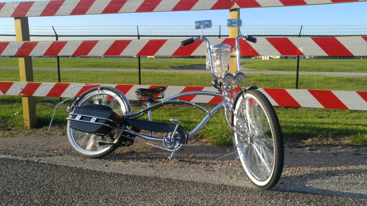 stretch lowrider bicycle