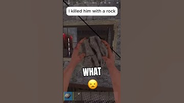 I killed him with a rock #shorts