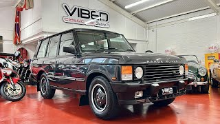 A Range Rover Classic Vogue SE 300 TDi Auto Warranted 31k Miles & 1 Owner For 29 Years - FOR SALE!