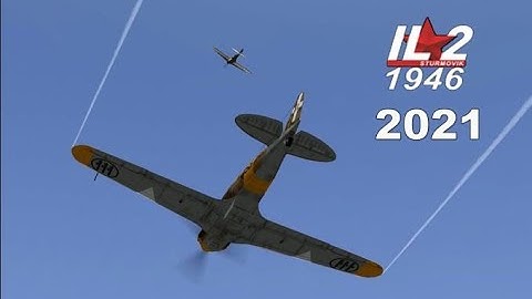 IL2 1946 2021 MY FIRST GAME VIDEO IN 4K UHD