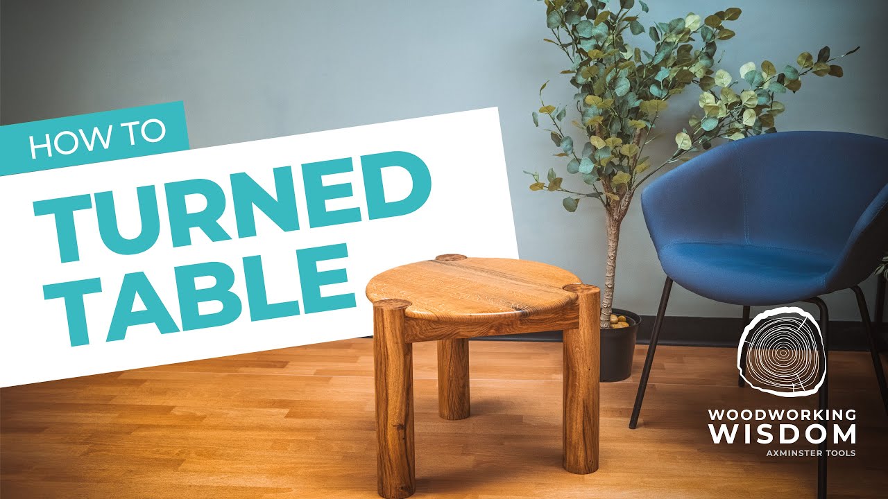 How to Make a Table Using a Lathe - Woodworking Wisdom