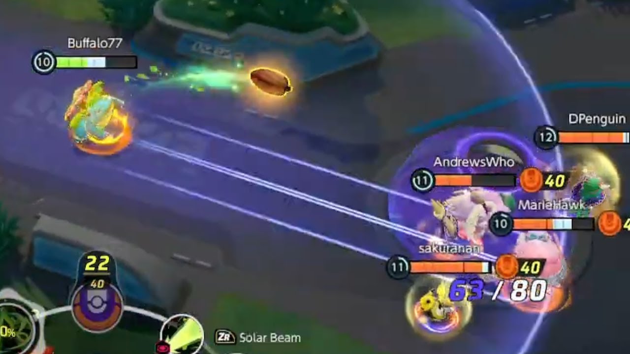 Venusaur Won't Let You Score... | Pokemon UNITE Clips