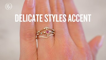 How to Wear Stackable Rings