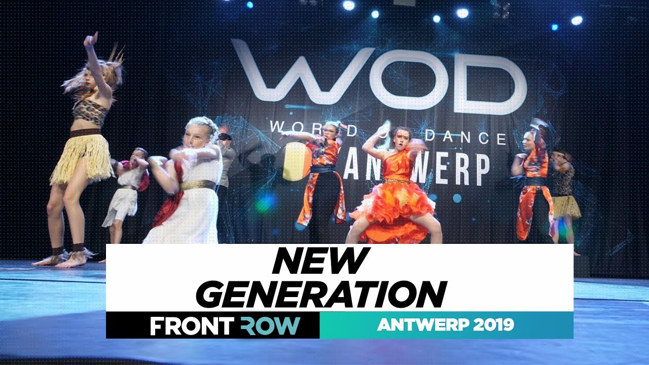 New Generation | Junior Division | FRONTROW | World of Dance Antwerp ...
